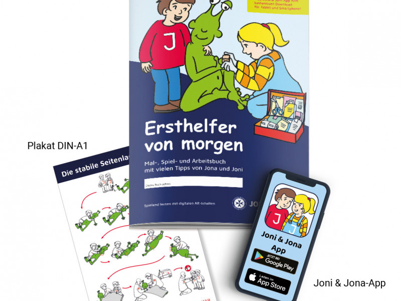 Mit Jona und Joni zum &bdquo;Ersthelfer von morgen&ldquo;