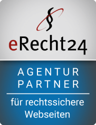 eRecht24-Agentur-Partner-Siegel